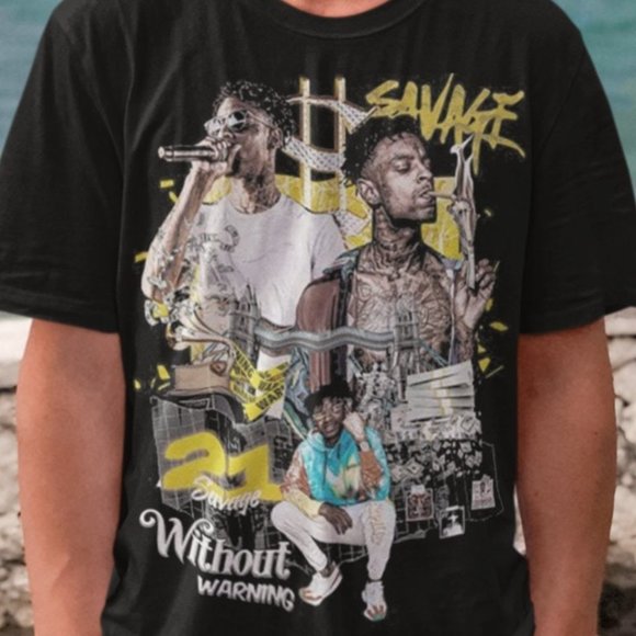 Gildan Other - 21 Savage Shirt Vintage  n67